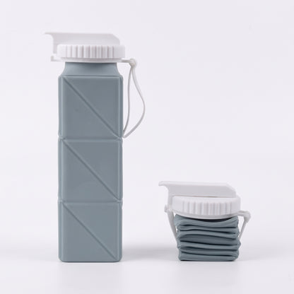 Foldable Silicone Water Bottle – Portable & Reusable Travel Drink Bottle