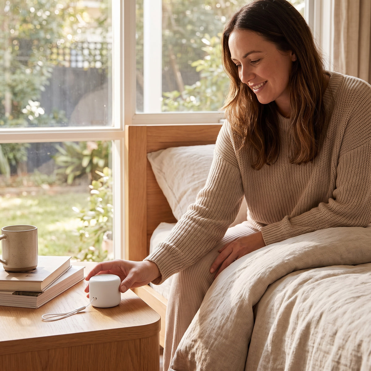 Portable White Noise Machine with 18 Soothing Sounds