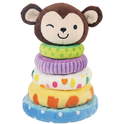 Rainbow Stacking Plush Toy
