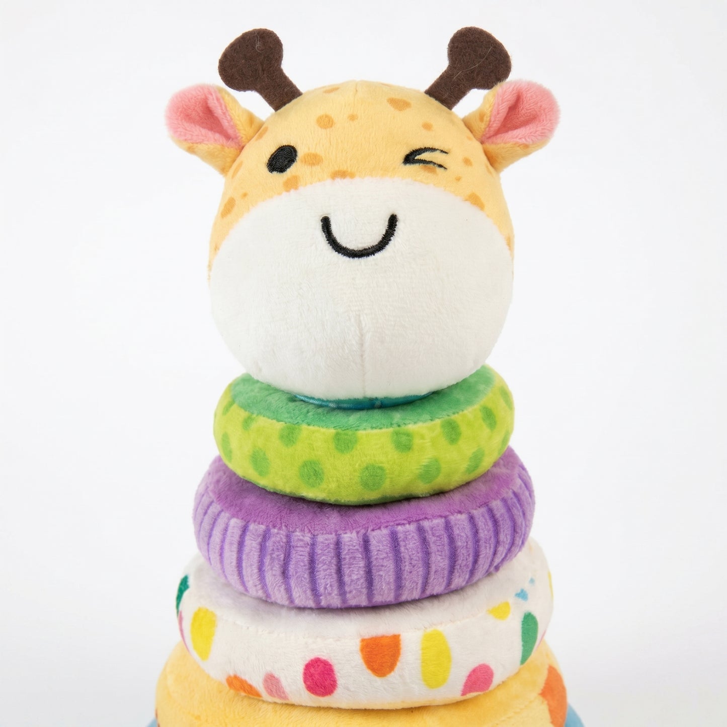 Rainbow Stacking Plush Toy
