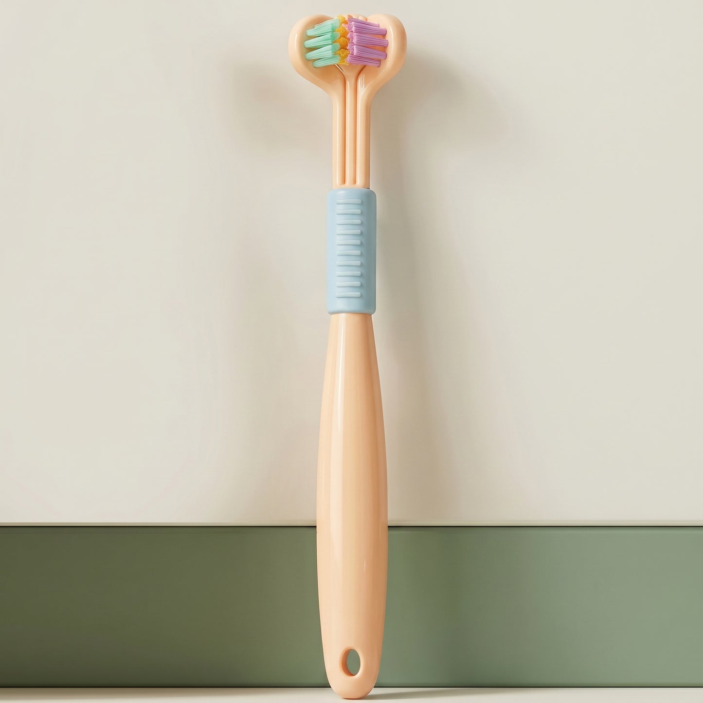 Triple Head Kids Toothbrush