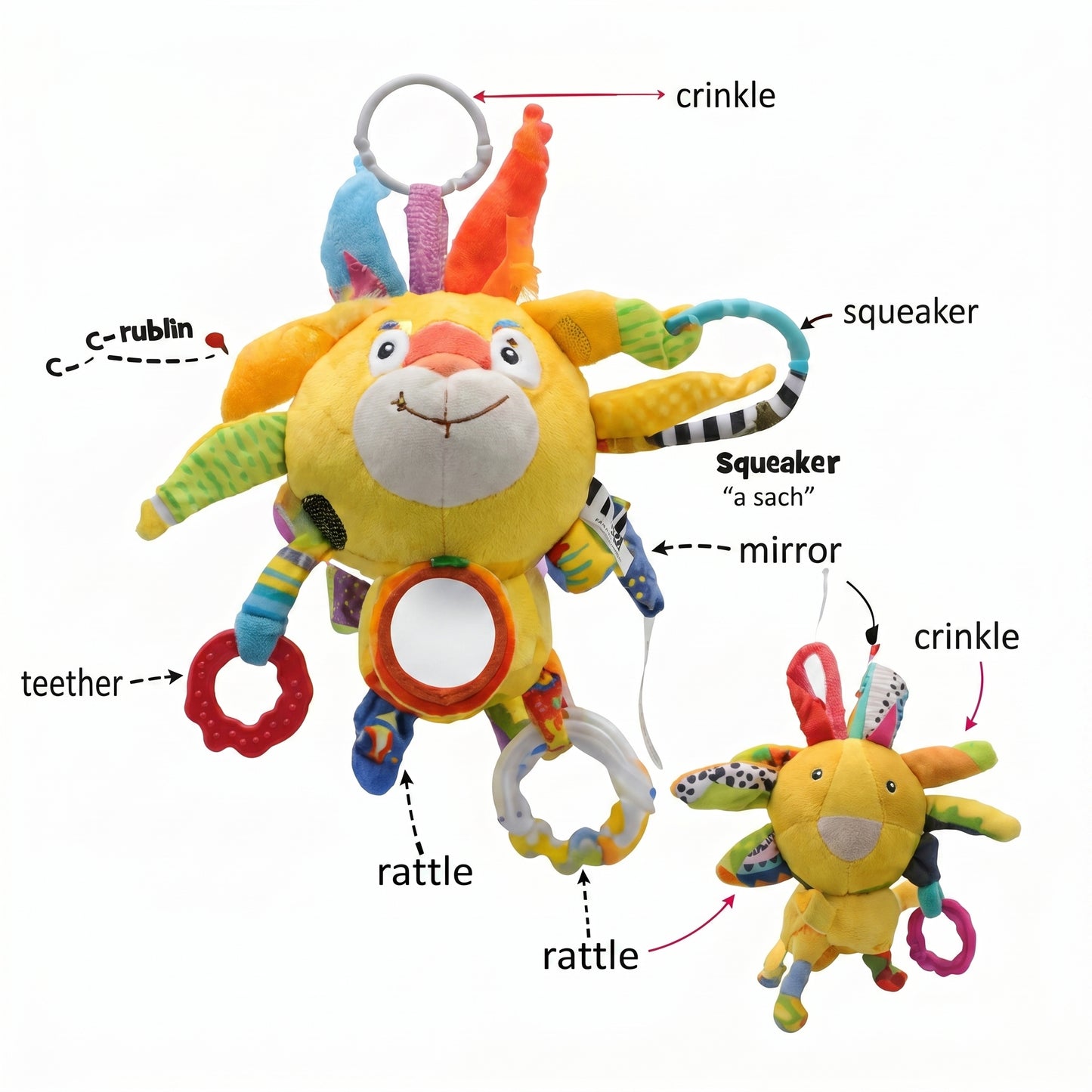 Baby Sensory Animal Toy