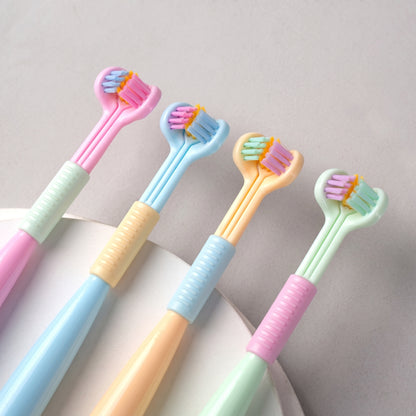 Triple Head Kids Toothbrush