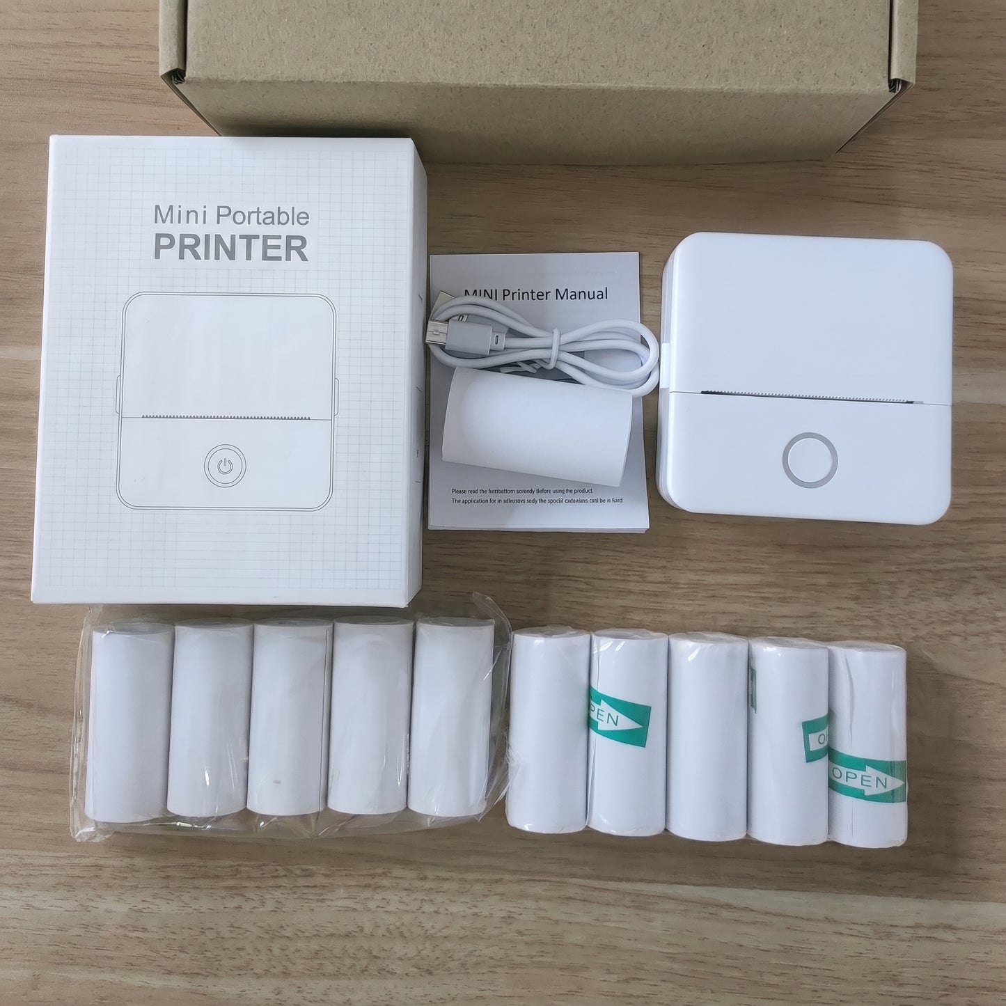 Portable Mini Thermal Printer Kit