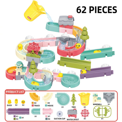 Bath Marble Run Set