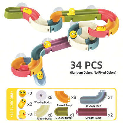 Bath Marble Run Set