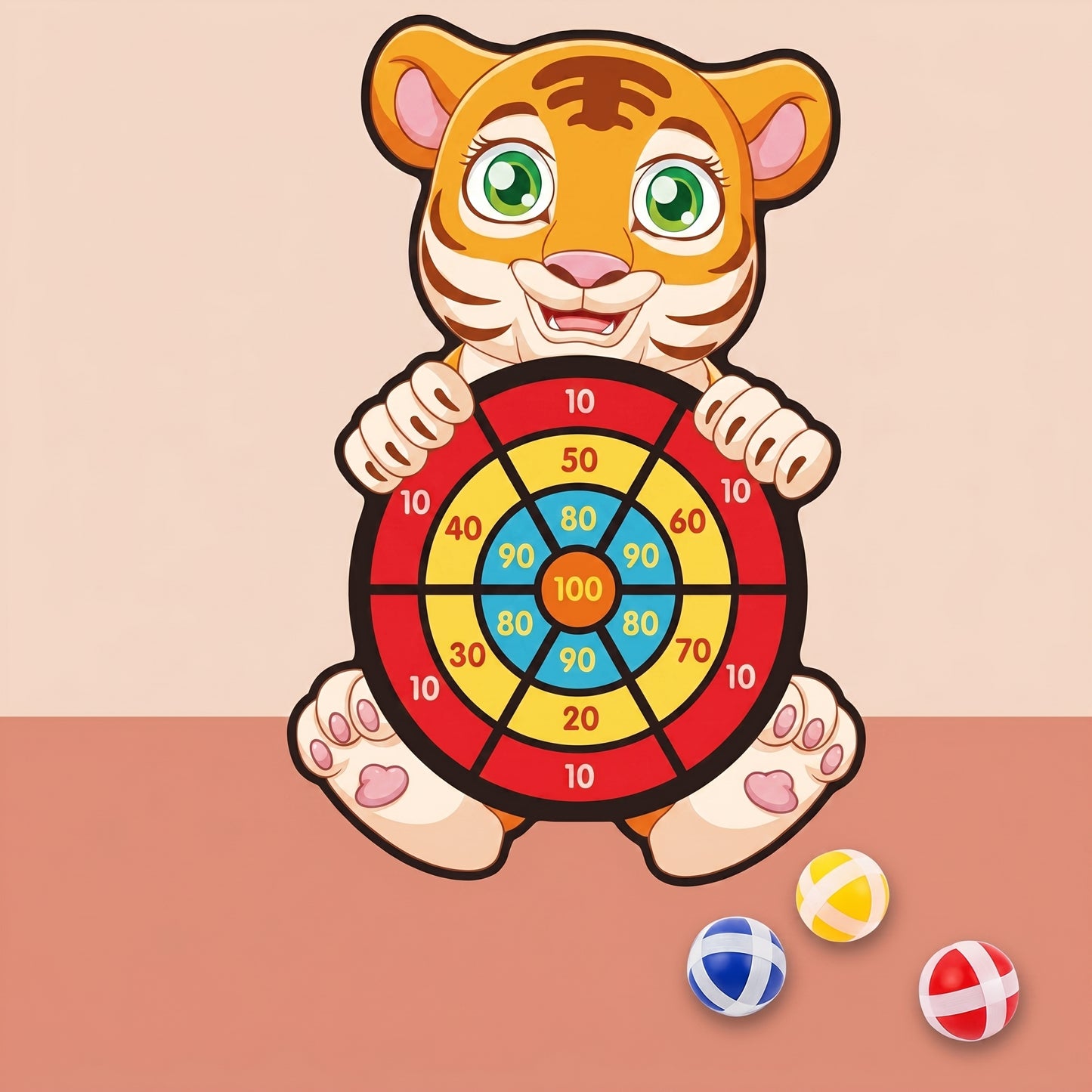 Sticky Ball Target Game