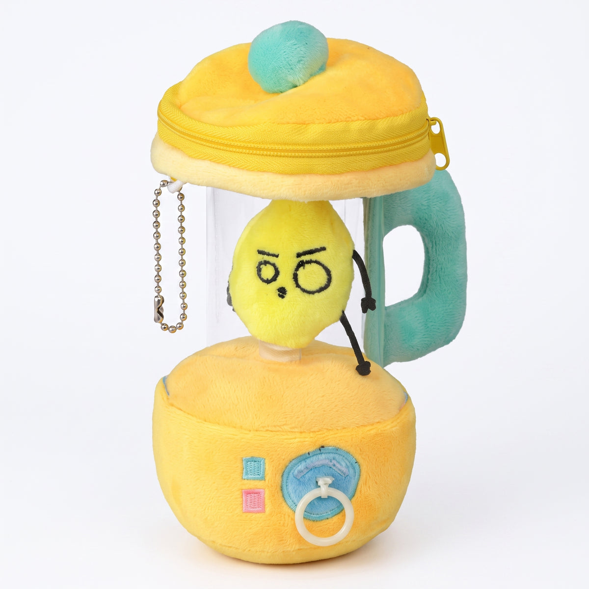 Interactive Pull-String Vegetable Blender Plush Toy