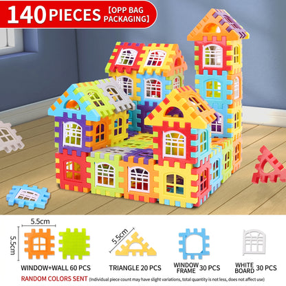 Creative Interlocking Building Blocks Set for Kids