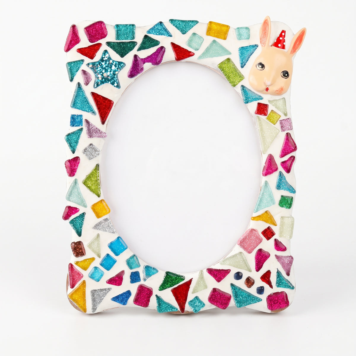 DIY Mosaic Photo Frame Craft Kit for Kids