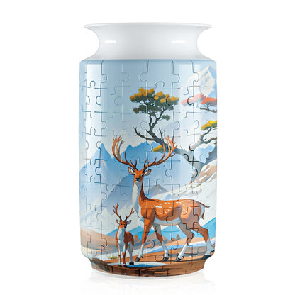 3D Puzzle Flower Vase (162 Pieces)