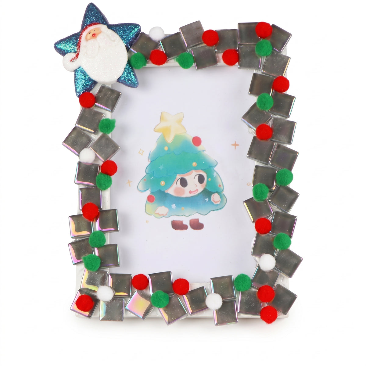 DIY Mosaic Photo Frame Craft Kit for Kids