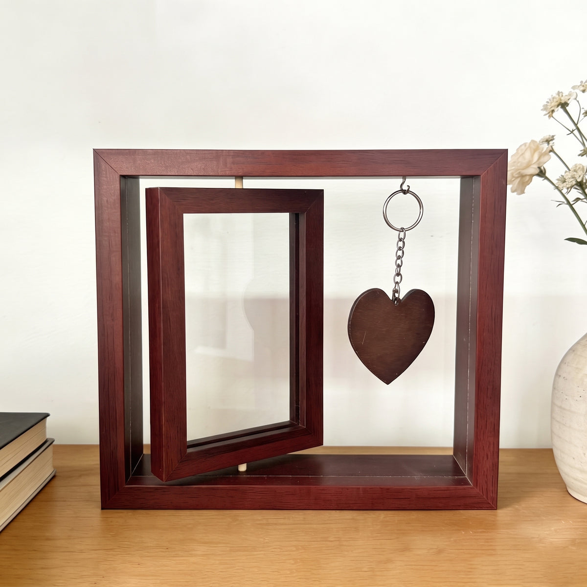 Grandparents Rotating Wooden Photo Frame