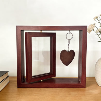 Grandparents Rotating Wooden Photo Frame