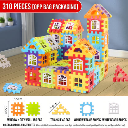 Creative Interlocking Building Blocks Set for Kids