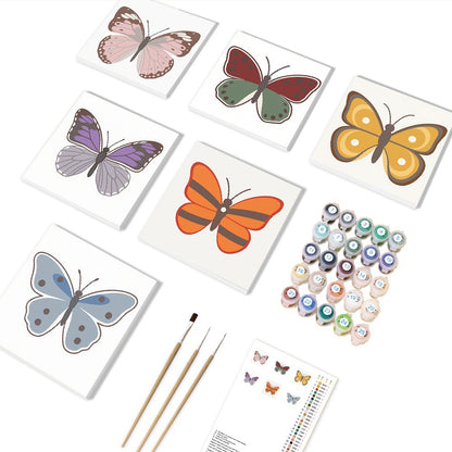 DIY Paint By Numbers Kit(6 Canvas)