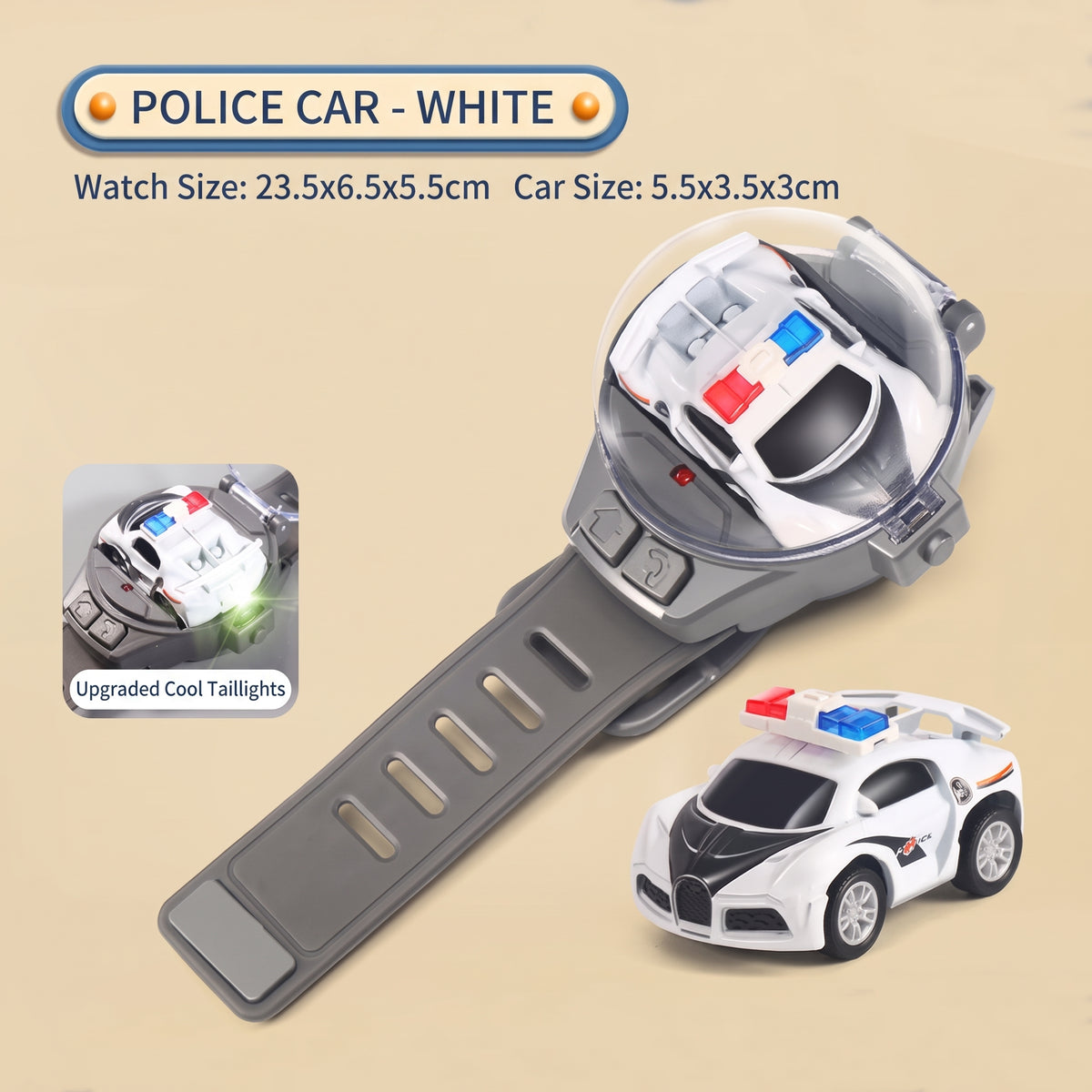 Watch Remote Control Mini Racing Car for Kids