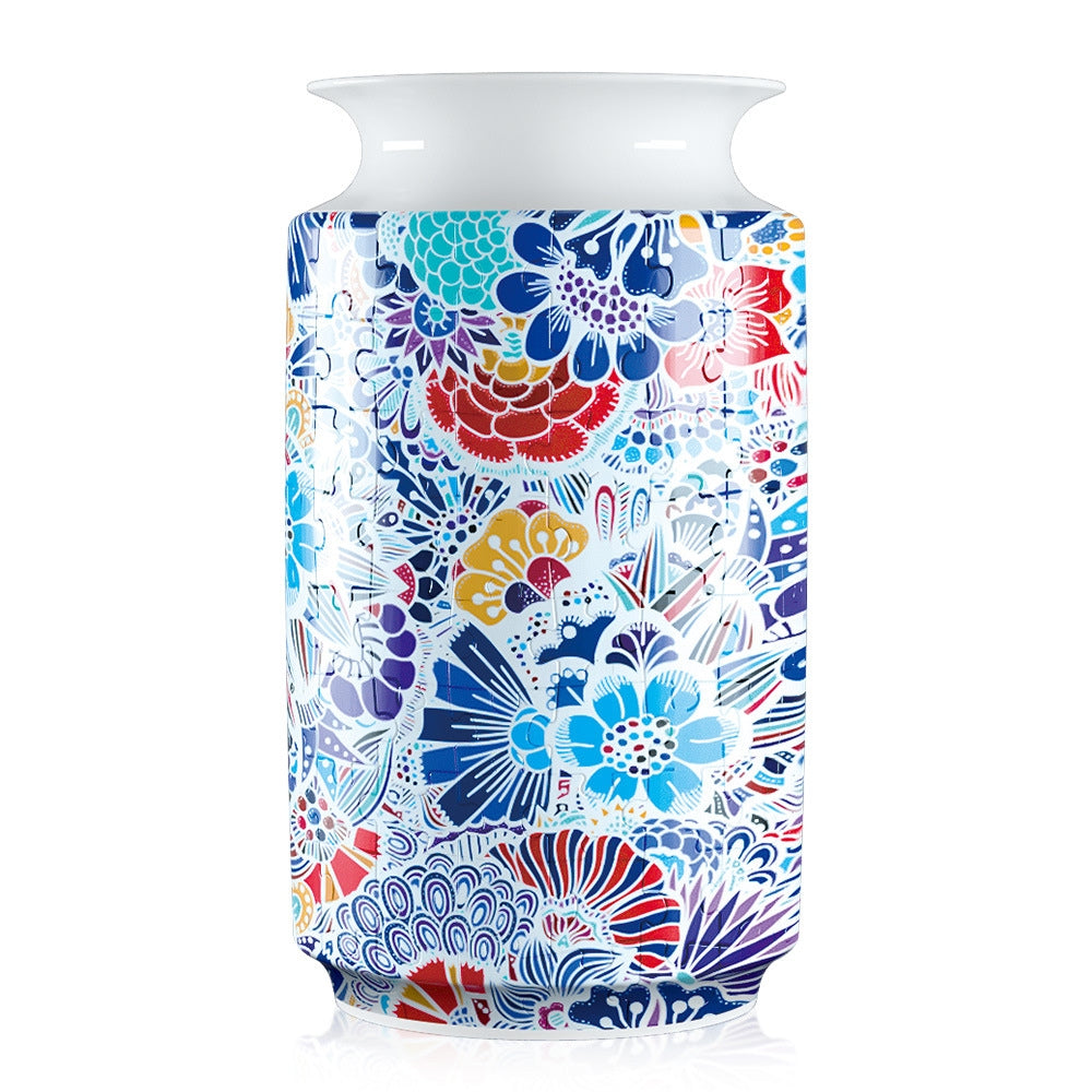 3D Puzzle Flower Vase (162 Pieces)