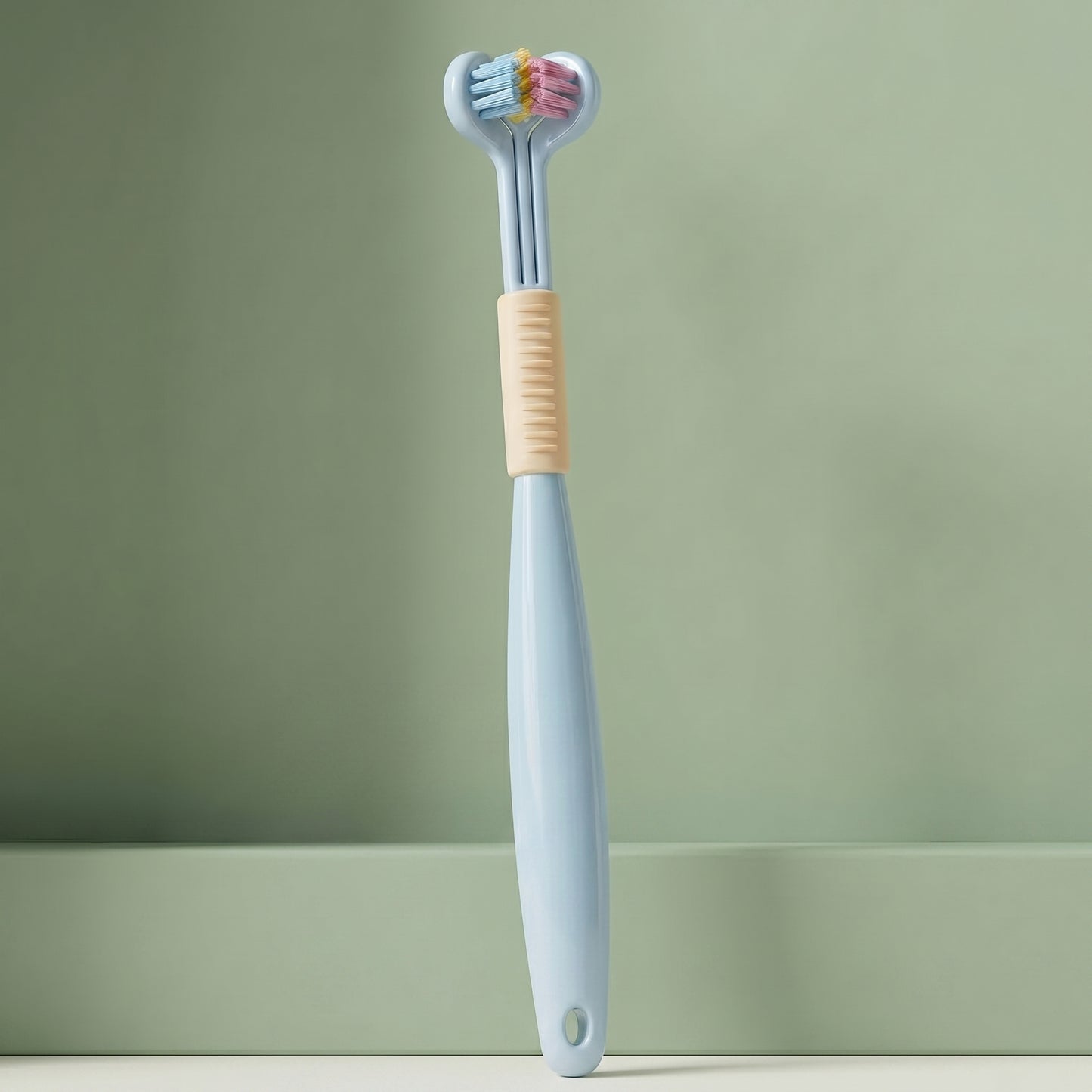 Triple Head Kids Toothbrush