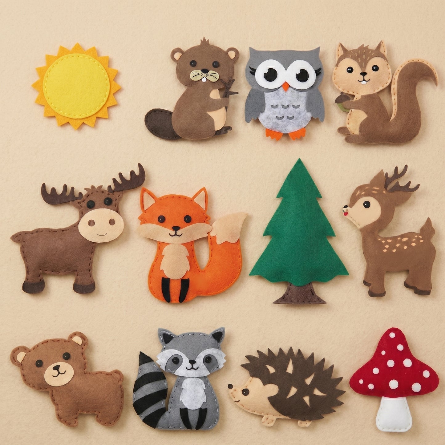 DIY Felt Animal Craft Kit
