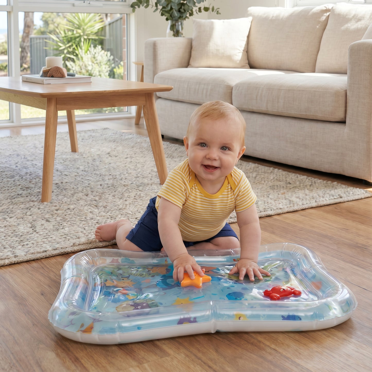 Sensory Water Play Mat for Babies